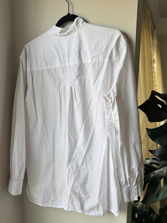 GAP White Long-Sleeve Button-Down Shirt - Picture 4 of 4